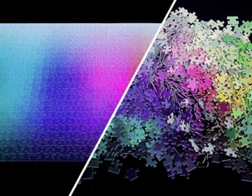 1000 pieces color gamut puzzle | Clemens Habicht