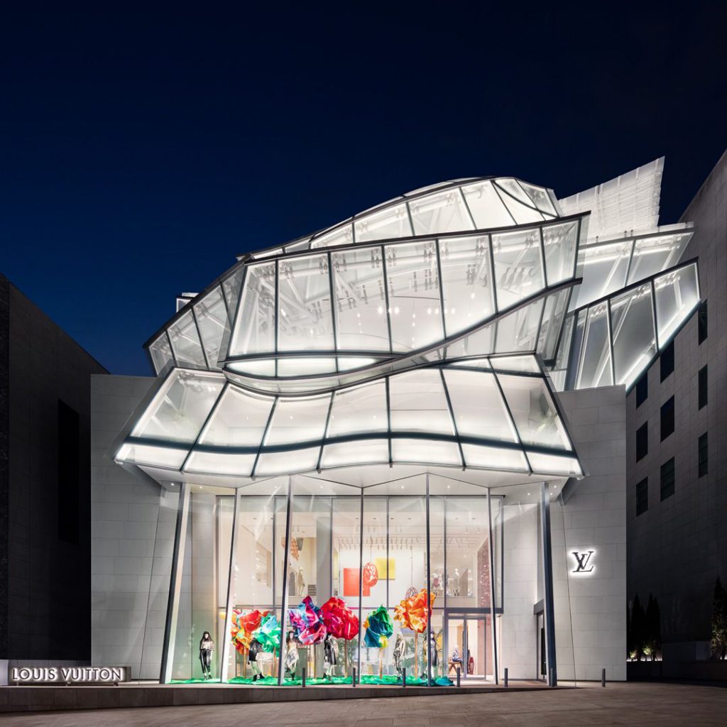 Louis Vuitton Matsuya Ginza 01  Perakende tasarımı Cephe Mimarlık ofisi