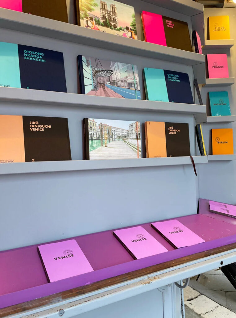 Louis Vuitton takes over Venice's historic news kiosks during the biennale  – Feel Desain